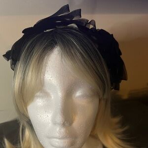 Vintage Fascinator Black “Original Hat-Nip by Danciger"
